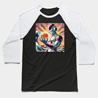 Frieza Katsushika Hokusai Japanese Art Style Baseball T-Shirt